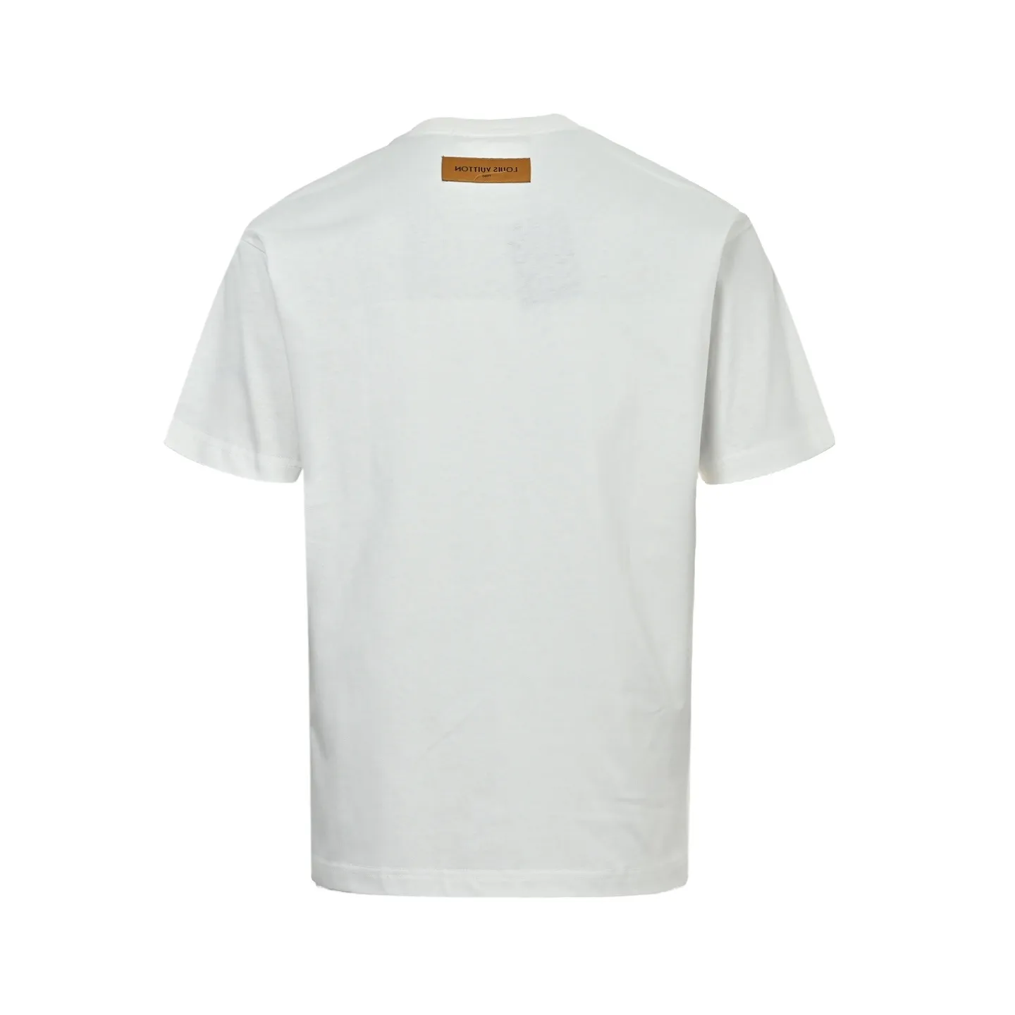 Louis Vuitton/Louis Vuitton green tape presbyopic print short sleeves